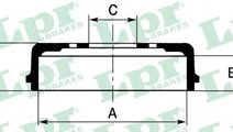 Tambur frana CITROEN BERLINGO (B9) (2008 - 2016) L...