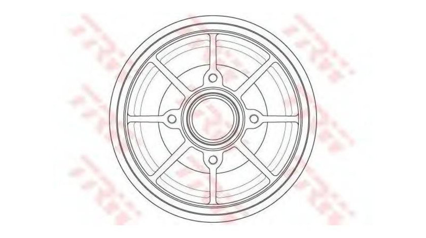 Tambur frana Citroen C3 II 2009-2016 #2 104061