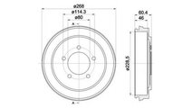 Tambur frana Jeep COMPASS (MK49) 2006-2016 #2 1825...