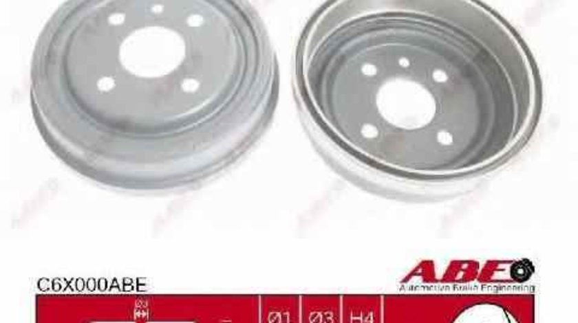 Tambur frana OPEL ASTRA F combi 51 52 ABE C6X000ABE
