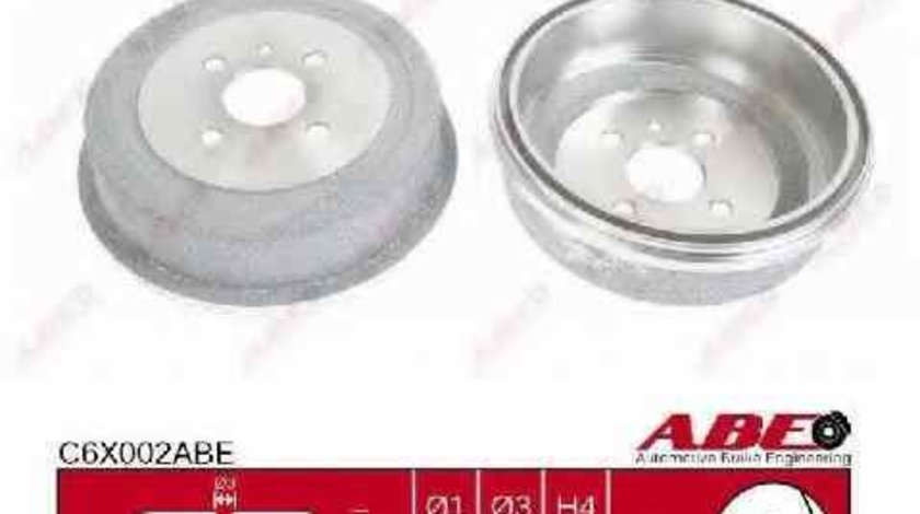 Tambur frana OPEL KADETT C cupe ABE C6X002ABE
