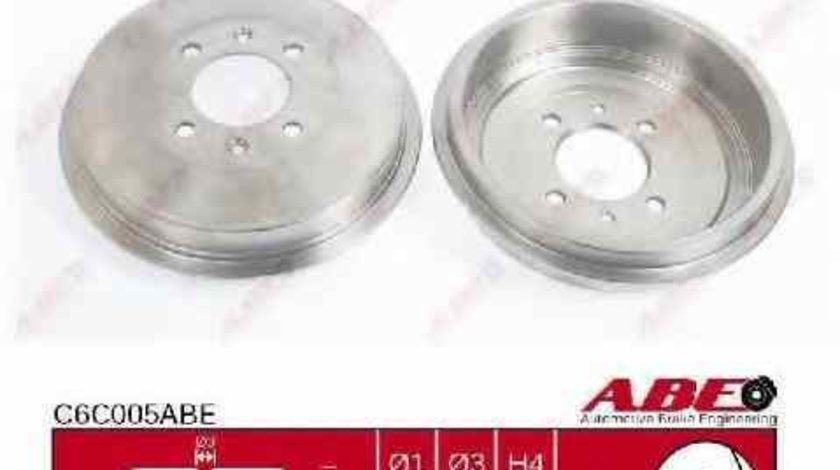 Tambur frana PEUGEOT 306 hatchback 7A 7C N3 N5 ABE C6C005ABE