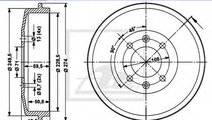 Tambur frana PEUGEOT 306 Hatchback (7A, 7C, N3, N5...