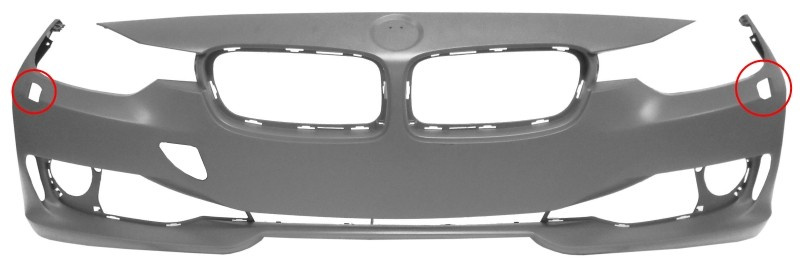 Tampon BMW Seria 3 (F30, F35, F80) (2011 - 2016) PRASCO BM0281011 piesa NOUA