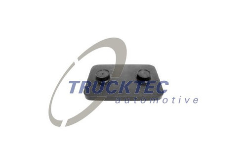 Tampon cauciuc, suspensie intre foile de arc (0230062 TRUCKTEC) MERCEDES-BENZ,RENAULT TRUCKS