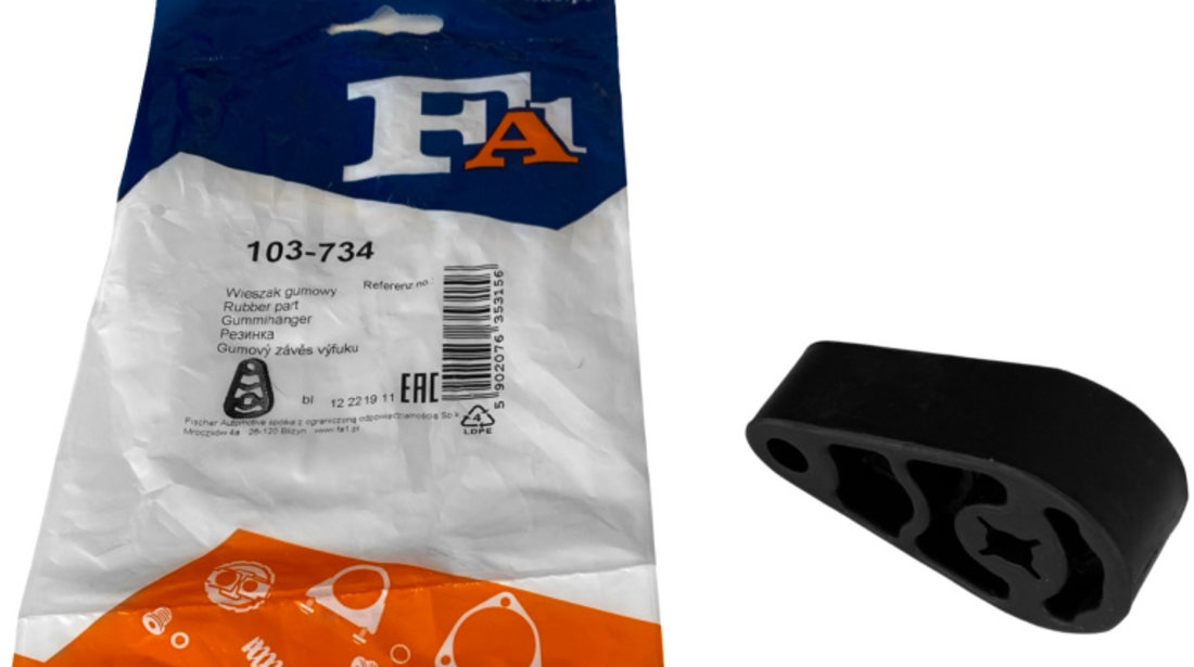 Tampon Esapament Fa1 Bmw X5 F15 2013-2018 103-734