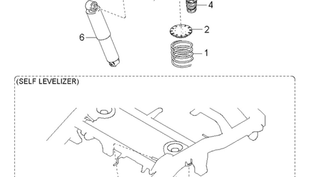 Tampon limitare arc elicoidal punte spate Kia Sorento I FEBI 551513E001