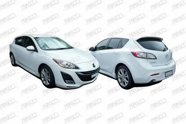 Tampon MAZDA 3 Limuzina (BL) (2008 - 2016) PRASCO MZ3301001 piesa NOUA