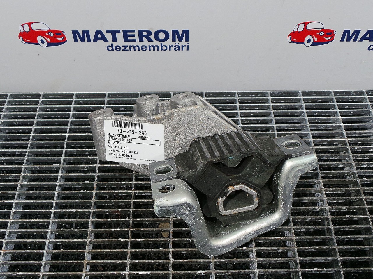 TAMPON MOTOR CITROEN JUMPER 2.2 HDI - (2002 2006)