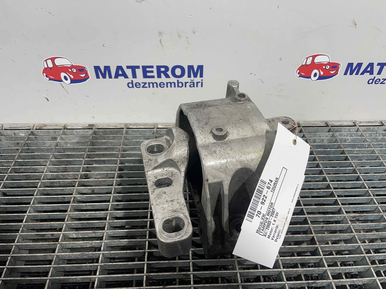 TAMPON MOTOR VW TOURAN TOURAN 1.9 TDI - (2003 2007)
