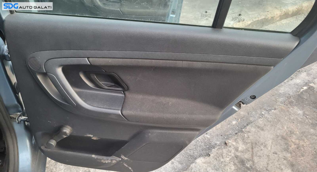 Tapiterie Panou Fata Interior de pe Usa Portiera Dreapta Spate Skoda Fabia 2 2007 - 2014 [C2509]