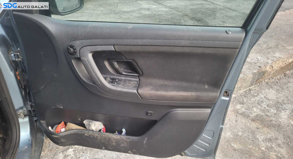 Tapiterie Panou Fata Interior de pe Usa Portiera Dreapta Fata Skoda Fabia 2 2007 - 2014 [C2508]