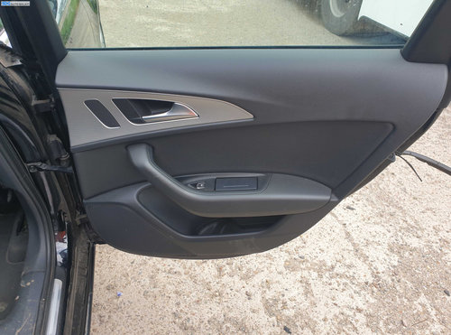 Tapiterie Panou Fata Interior Piele Usa Portiera Dreapta Spate cu Imperfectiuni Audi A6 C7 Break Com...