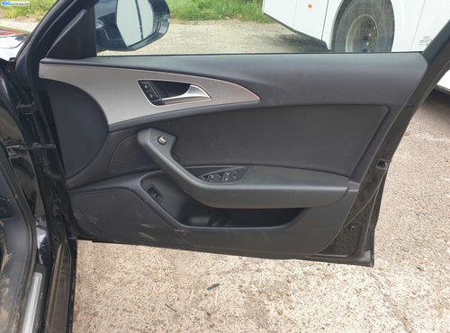 Tapiterie Panou Fata Interior Piele Usa Portiera Dreapta Fata Audi A6 C7 2011 - 2018 [K5445]