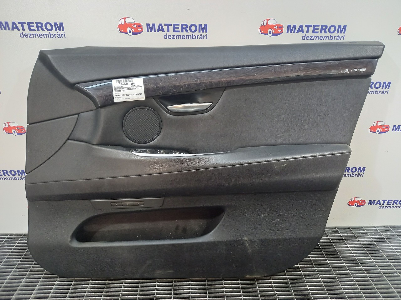 TAPITERIE USA FATA DREAPTA BMW SERIA 5 F 07 - - (2009 2017)