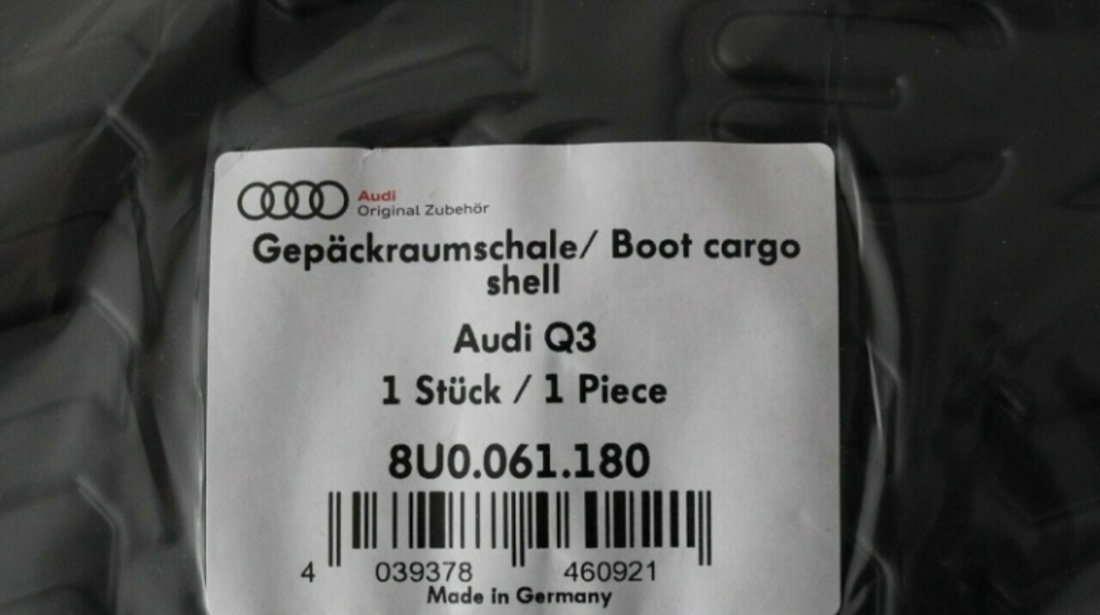 Tavita Portbagaj Oe Audi Q3 8U 2011→ 8U0061180