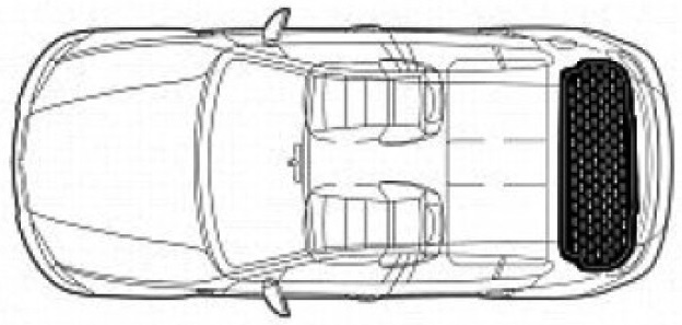 Tavita Portbagaj Peugeot 308 3 2022→ Negru PB 7000 / PBA1 180924-1