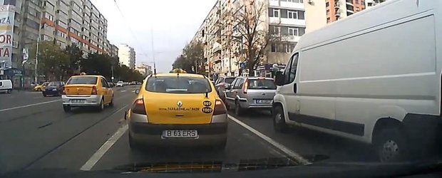 Taximetristii si politistii care incalca legea incurca traficul din capitala