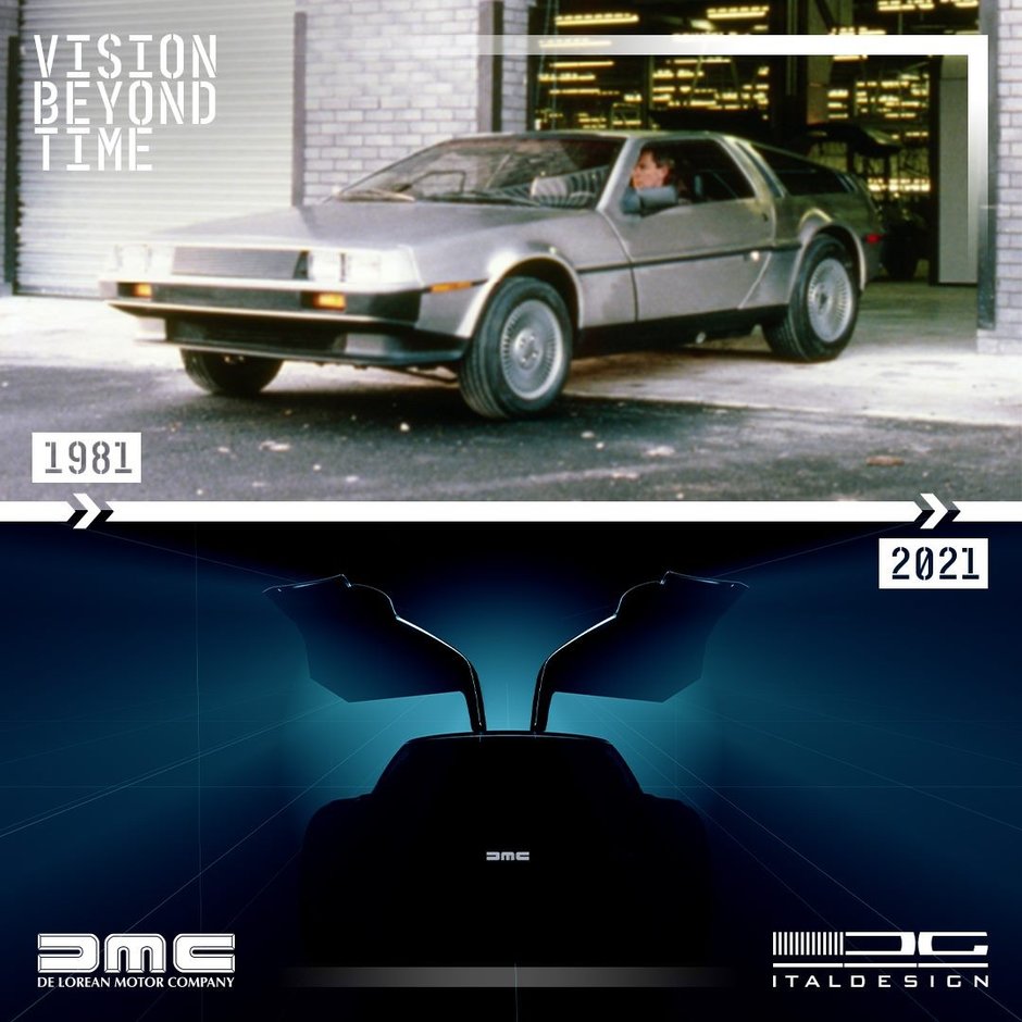 Teaser DeLorean DMC-12