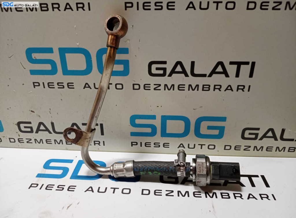 Teava Conducta cu Senzor Presiune Gaze Turbo Turbina Turbosuflanta BMW Seria 3 F30 F31 N47 2.0 D 2010 - 2019 Cod 7810181 [M6198]