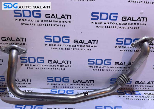 Teava Conducta Racitor Gaze EGR Skoda Superb 2 2.0 TDI BKD 2008 - 2013 Cod 03G131521A