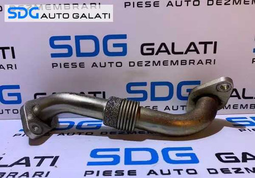 Teava Conducta Racord EGR Racitor Gaze Volkswagen Bora 1.9 TDI ASZ 131CP 1998 - 2005 Cod 038131521AD