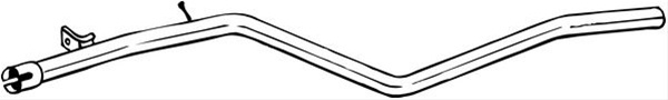 Teava Esapament Duster 10 Bosal Dacia 850-159