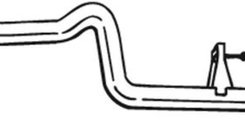 Teava evacuare spate TOYOTA FJ CRUISER, LAND CRUISER PRADO 3.0 d 4.0 intre 2002-2011