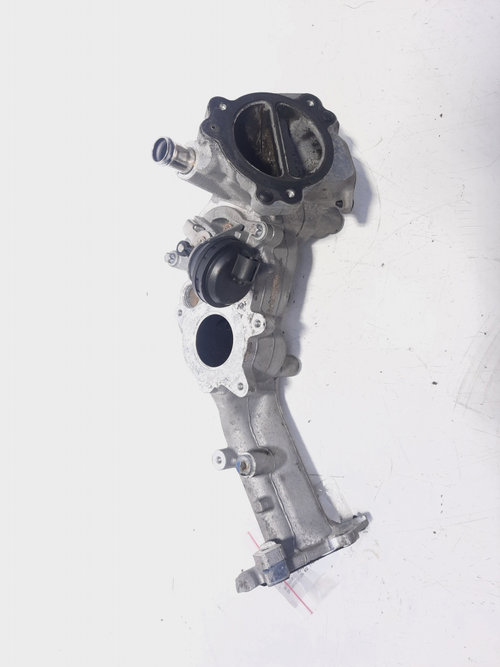 Teava galerie admisie cu supapa, cod A6461401508, Mercedes Clasa E (W211) 2.2 CDI, OM646821 (id:4945...