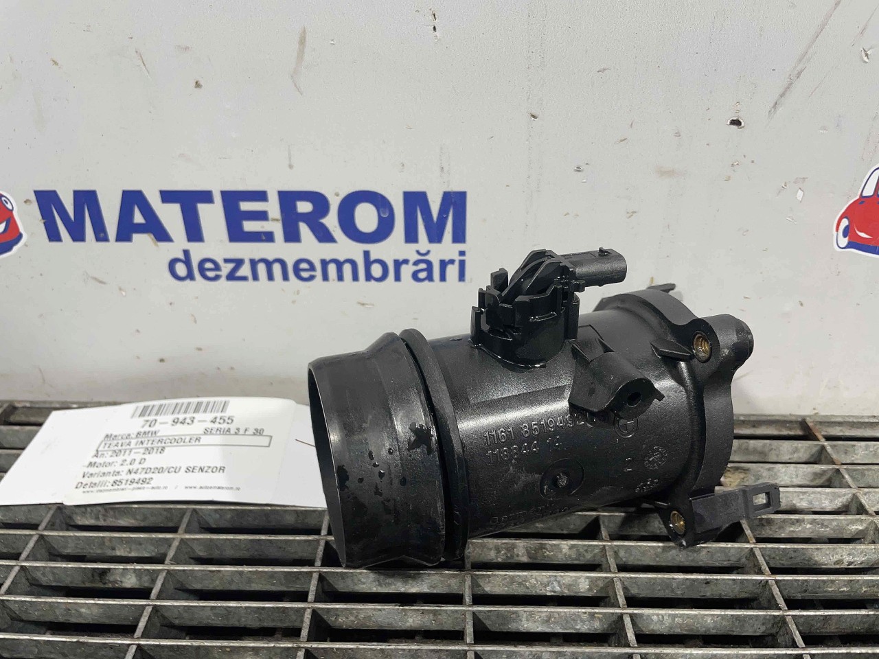 TEAVA INTERCOOLER BMW SERIA 3 F 30 2.0 D - (2011 2018)