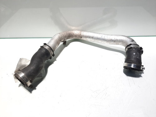 Teava intercooler dreapta cu furtunuri, cod 4F0145708C, 4F0145980, Audi A6 (4F2, C6) 2.7 tdi, BPP (i...