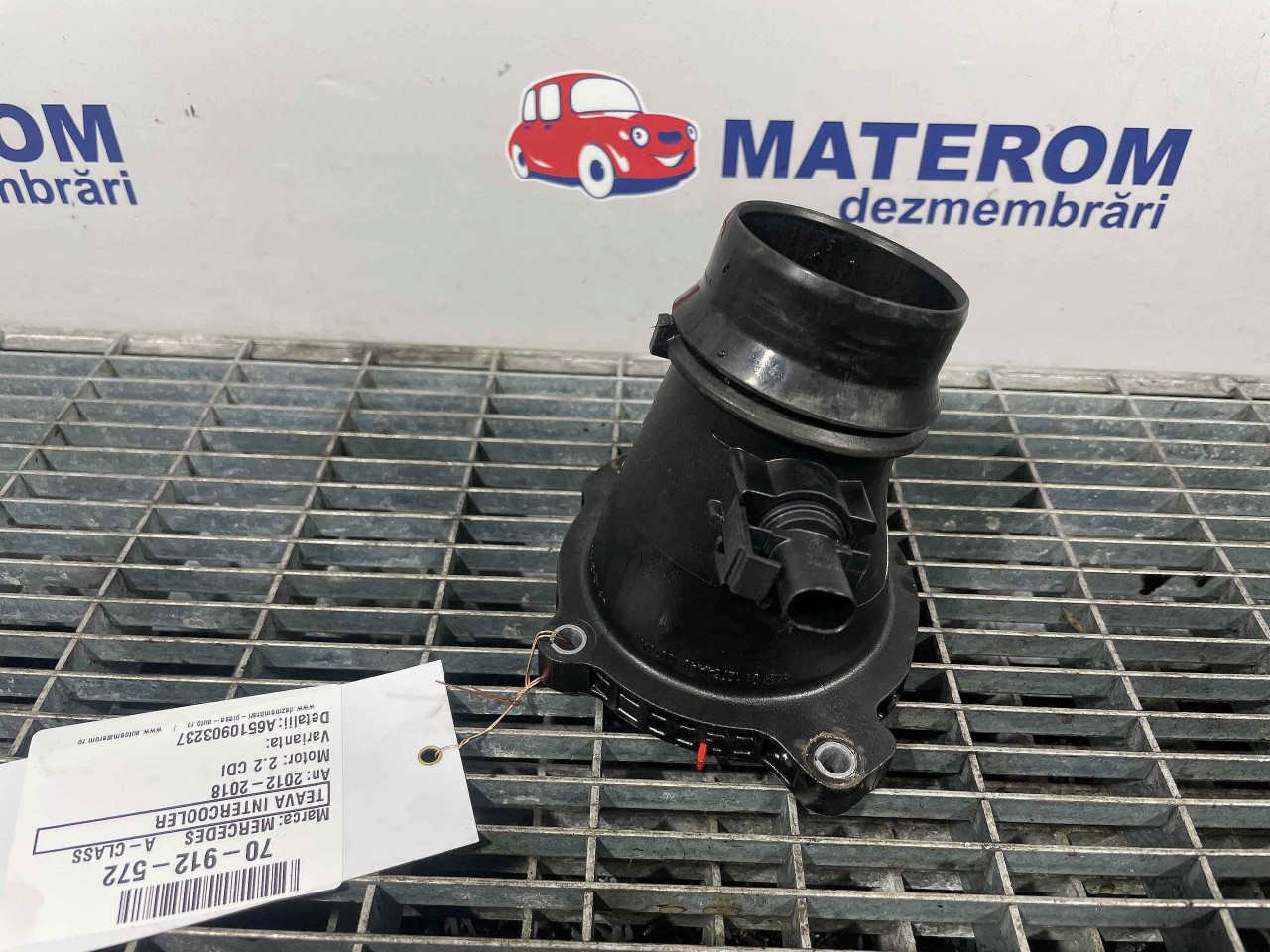 TEAVA INTERCOOLER MERCEDES A-CLASS A-CLASS 2.2 CDI - (2012 2018)