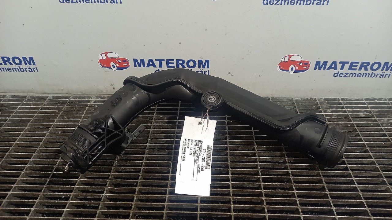 TEAVA INTERCOOLER SKODA SUPERB 1.6 TDI -