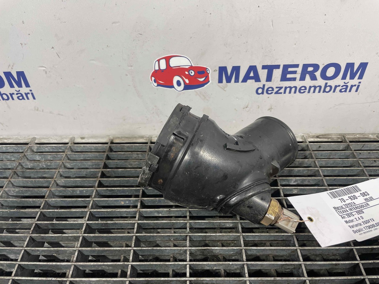TEAVA INTERCOOLER TOYOTA HILUX 2.4 D - (