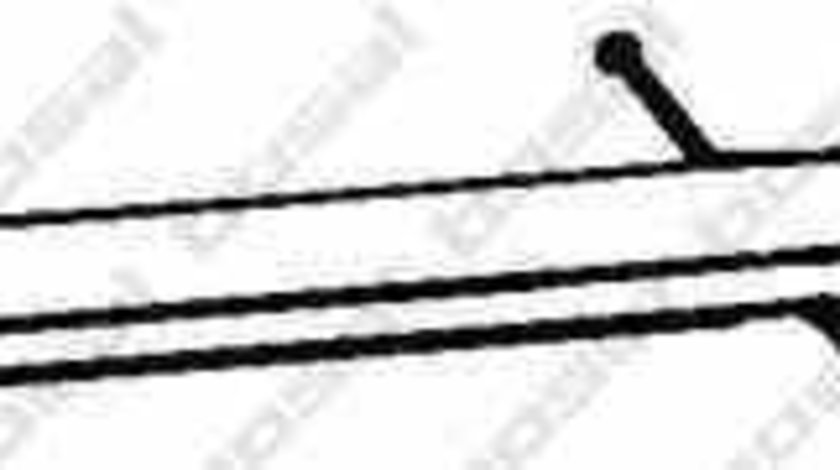 Teava reparatie catalizator CITROËN C5 II RC BOSAL 889-539