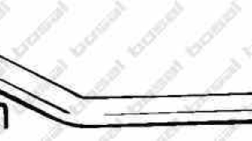 Teava reparatie, catalizator CITROËN ZX Break (N2) BOSAL 889-169