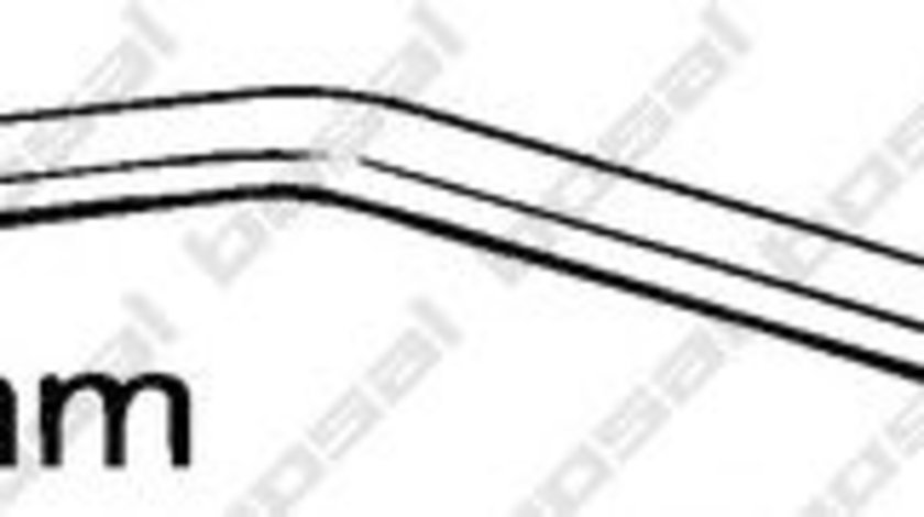 Teava reparatie, catalizator CITROEN XSARA Cupe (N0) (1998 - 2005) BOSAL 889-533 piesa NOUA