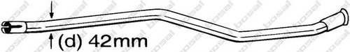 Teava reparatie, catalizator CITROEN XSARA Estate (N2) (1997 - 2010) BOSAL 889-533 piesa NOUA