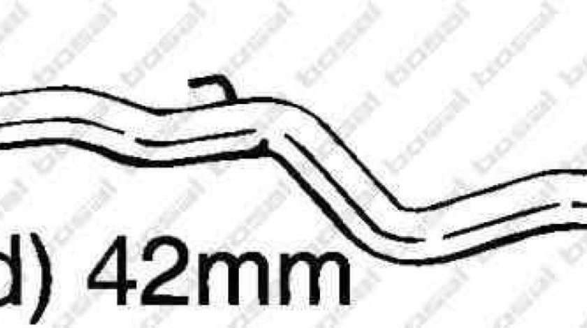 Teava reparatie catalizator PEUGEOT 106 I 1A 1C BOSAL 889-159