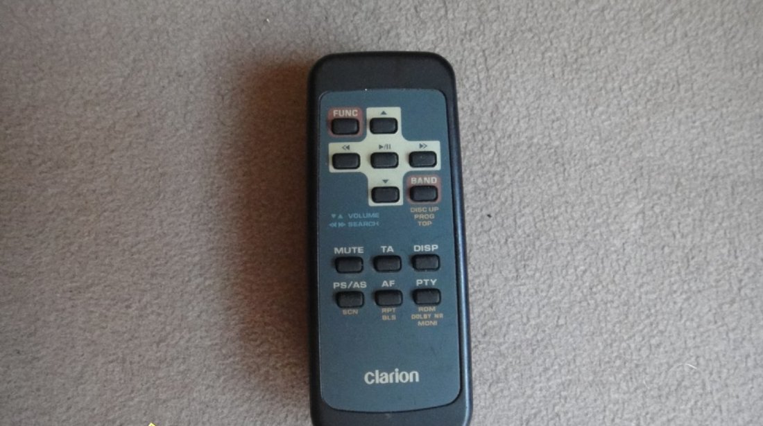 Telecomanda dvd player auto clarion rcb130