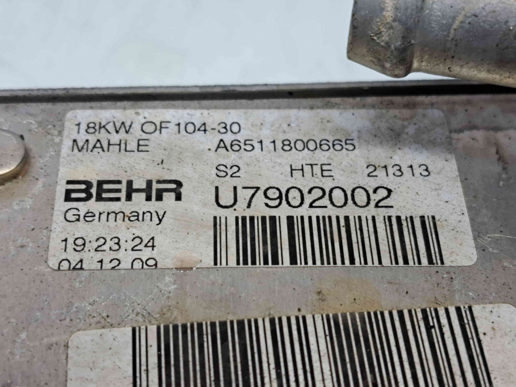 Termoflot Mercedes Clasa C (W204) [Fabr 2007-2014] A6511800665 2.2 CDI 651911 2.2 CDI 651911 80KW / 109CP