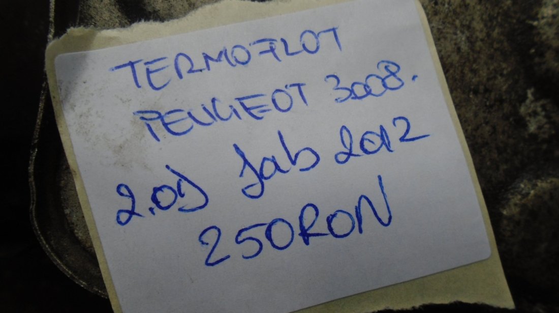 Termoflot peugeot 3008 2.0d fab 2012