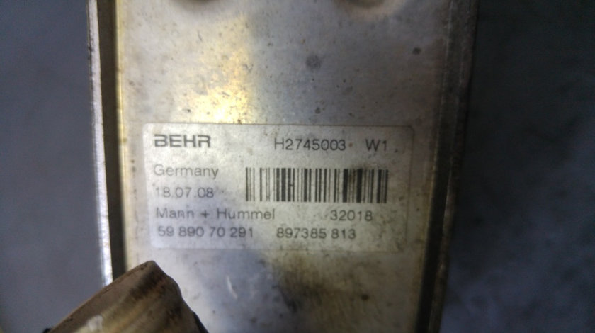 Termoflot racitor ulei 1.7 cdti z17dtr opel astra h 897385813