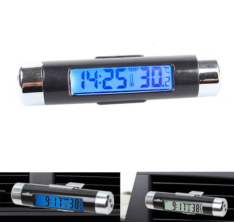 Termometru Cu Ceas Auto Si Prindere In Grila Ventilatie CT11 060317-6