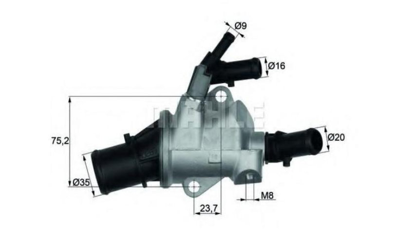 Termostat Alfa Romeo 159 Sportwagon (939) 2006-2011 #2 55202885