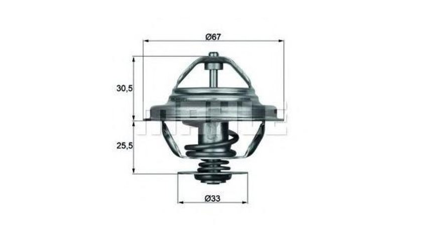 Termostat BMW 3 Cabriolet (E30) 1985-1993 #2 11231265085