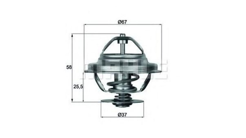 Termostat BMW 3 (E30) 1982-1992 #2 11531264668