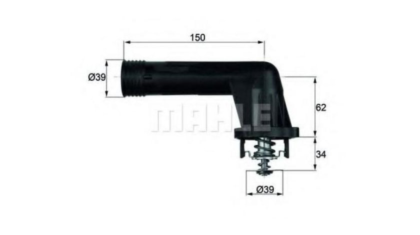 Termostat BMW 3 Touring (E36) 1995-1999 #3 11531247125