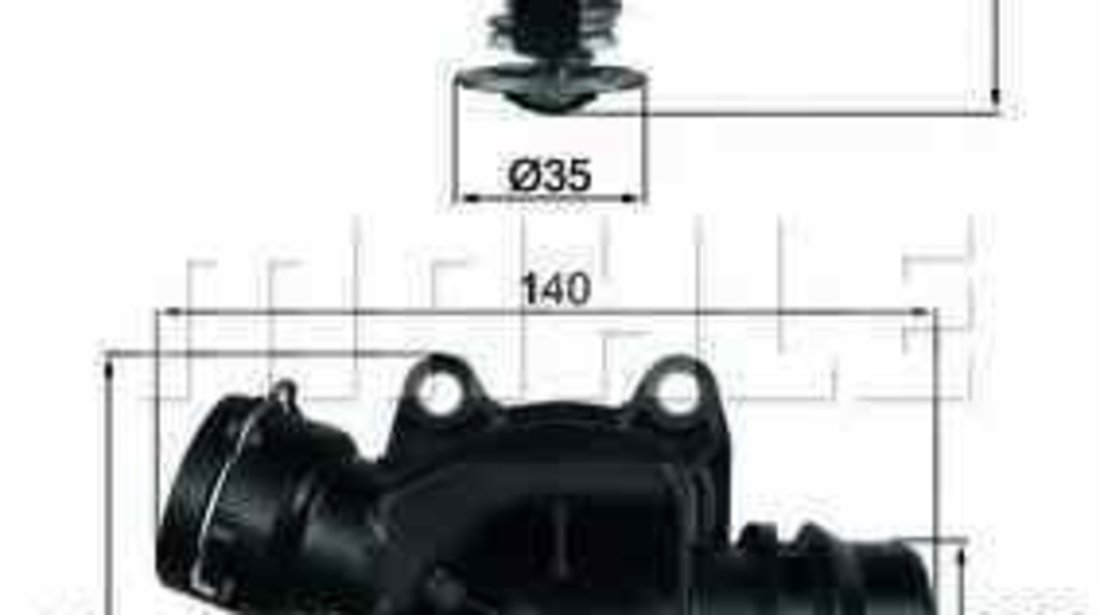 Termostat BMW X5 E53 BEHR TI 233 88