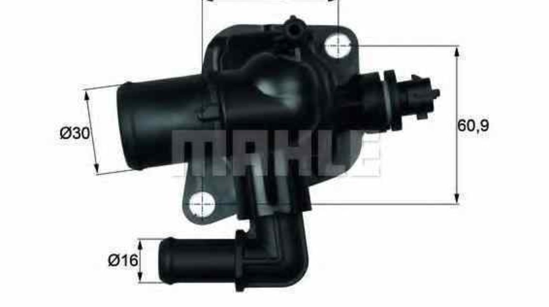 Termostat FIAT DOBLO platou / sasiu (263) MAHLE ORIGINAL TI 150 88